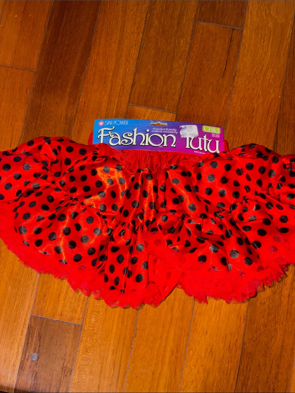 NWT Red Polka Dot Fashion Tutu lady bug Minnie Mouse skirt one size 2t - Picture 2 of 5